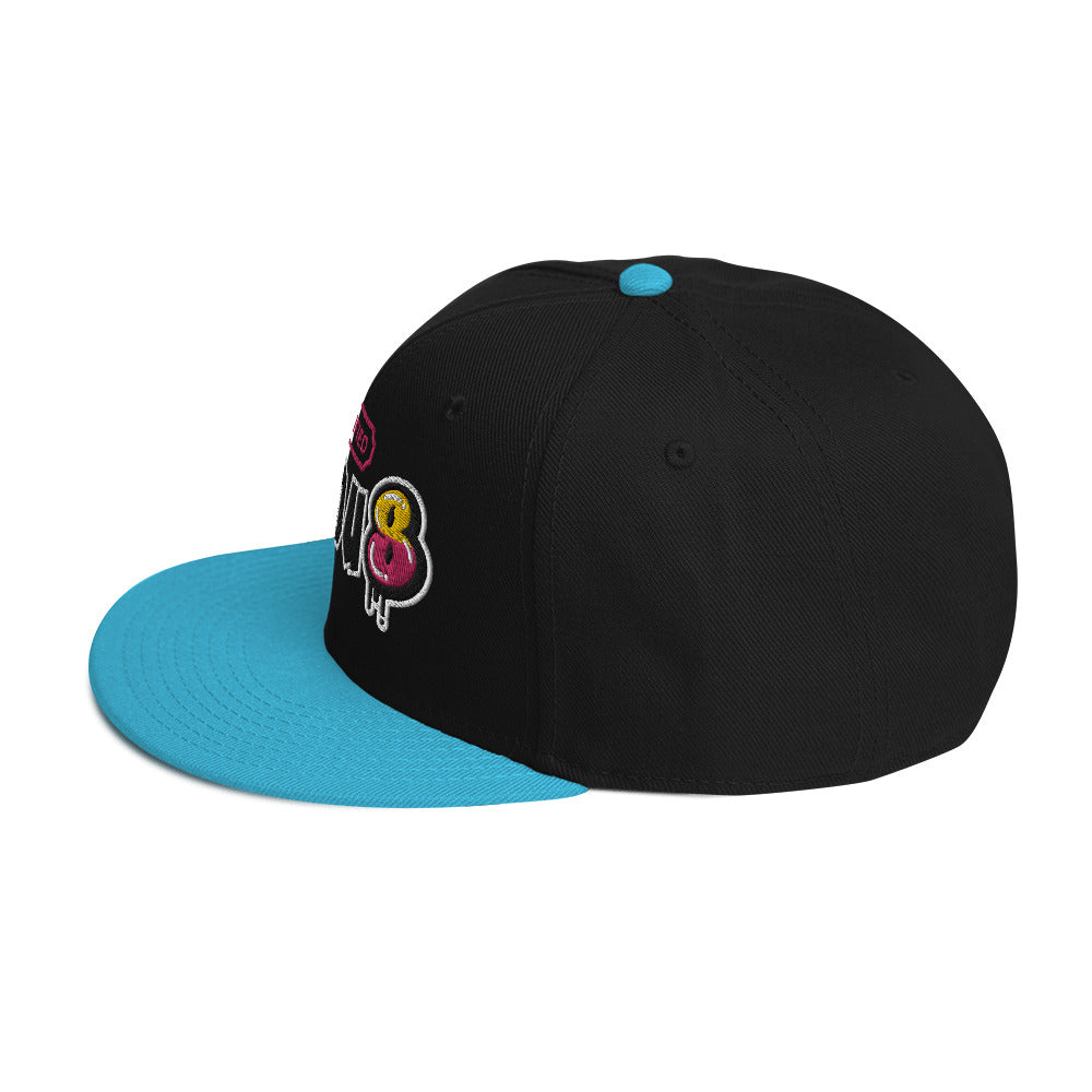 HTK GRADU8 SNAPBACK - (3D PUFF EMBROIDERY)