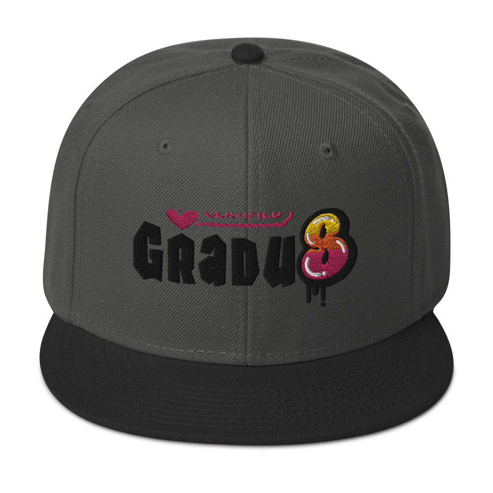 HTK GRADU8 SNAPBACK - (FLAT EMBROIDERY)