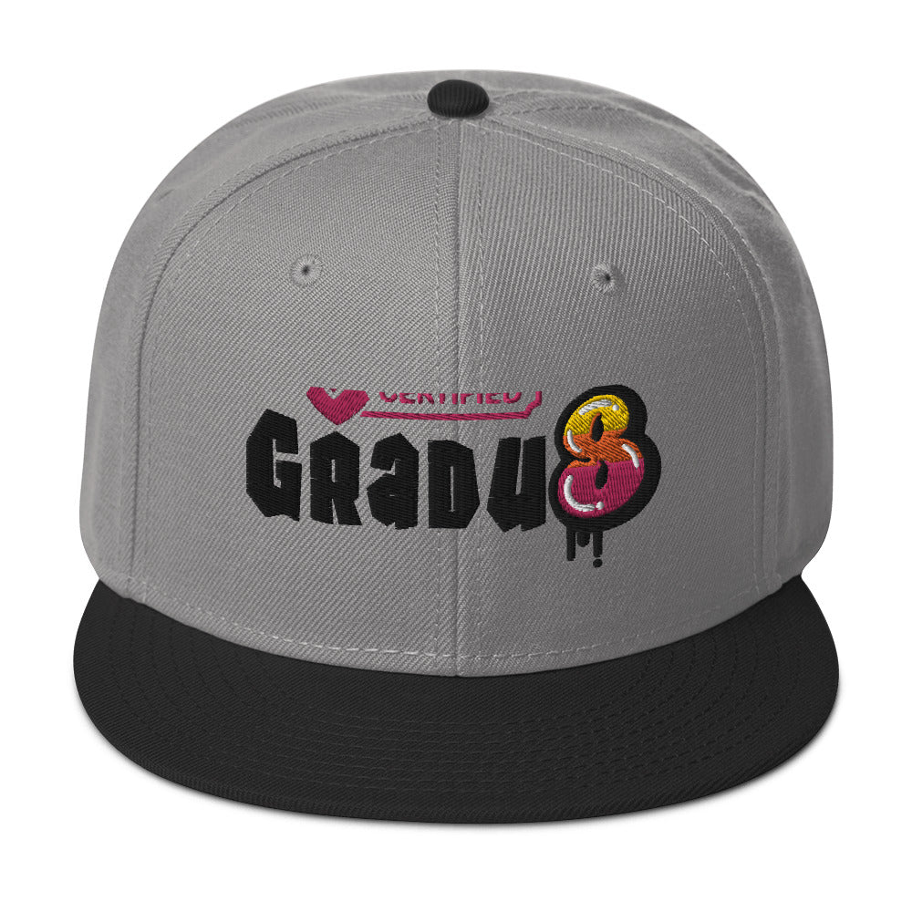 HTK GRADU8 SNAPBACK - (FLAT EMBROIDERY)