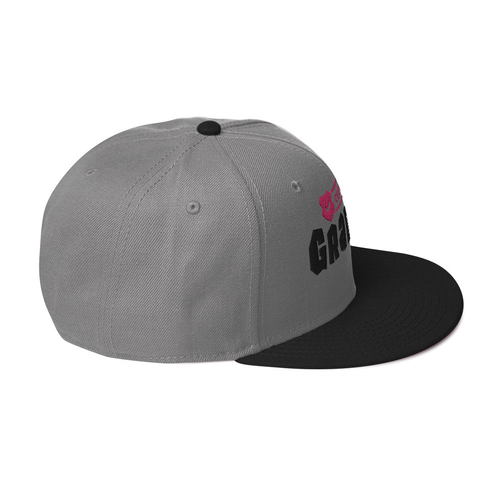 HTK GRADU8 SNAPBACK - (FLAT EMBROIDERY)