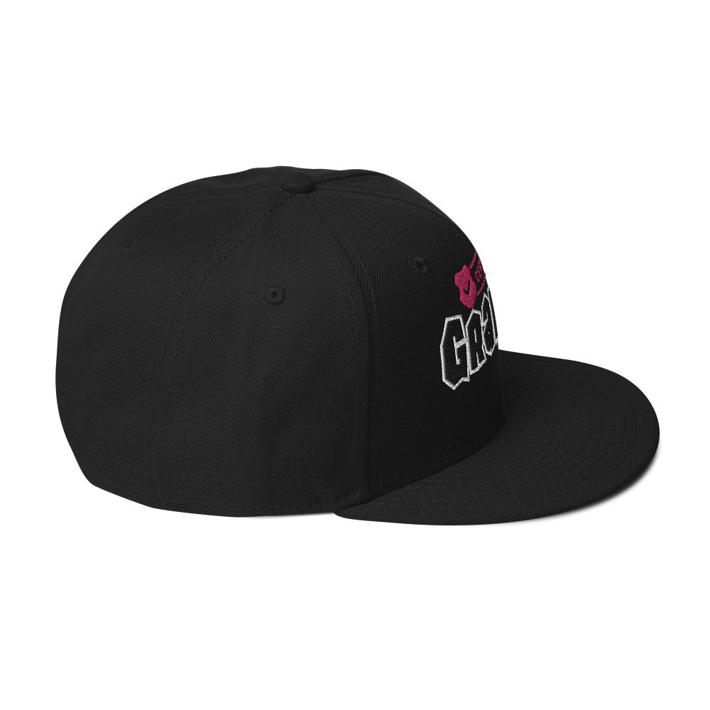 HTK GRADU8 SNAPBACK - (3D PUFF EMBROIDERY)