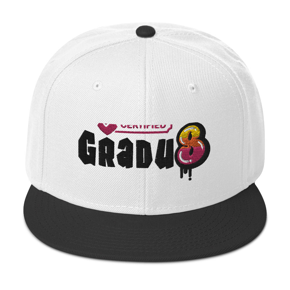 HTK GRADU8 SNAPBACK - (FLAT EMBROIDERY)