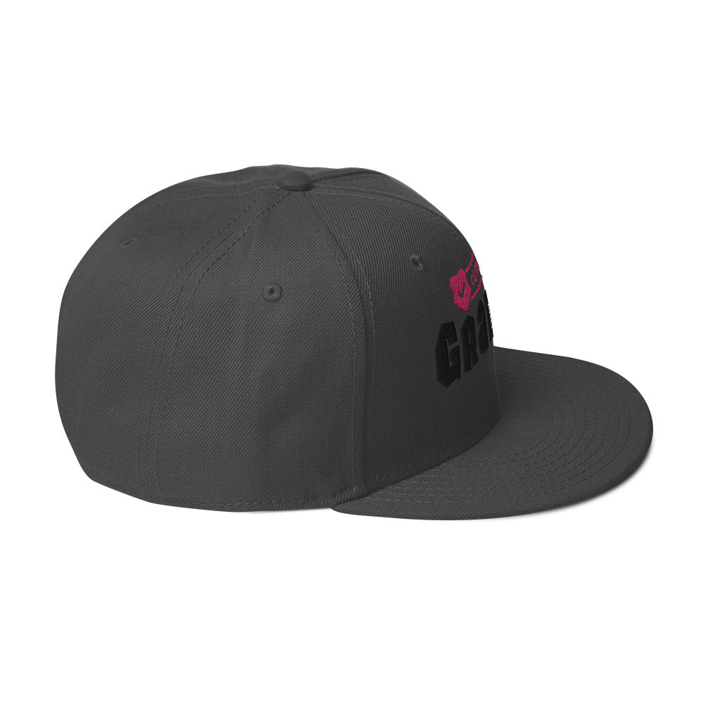 HTK GRADU8 SNAPBACK - (FLAT EMBROIDERY)