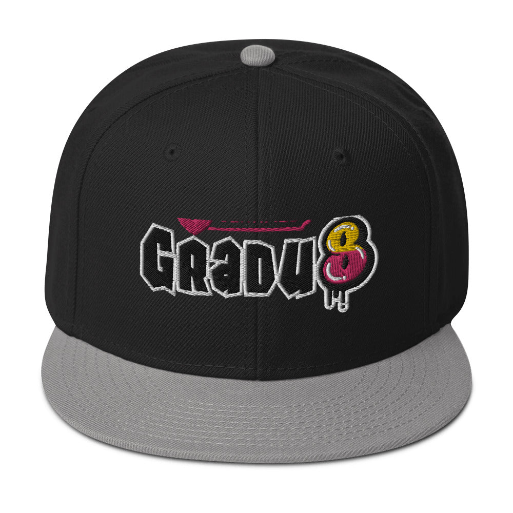 HTK GRADU8 SNAPBACK - (3D PUFF EMBROIDERY)