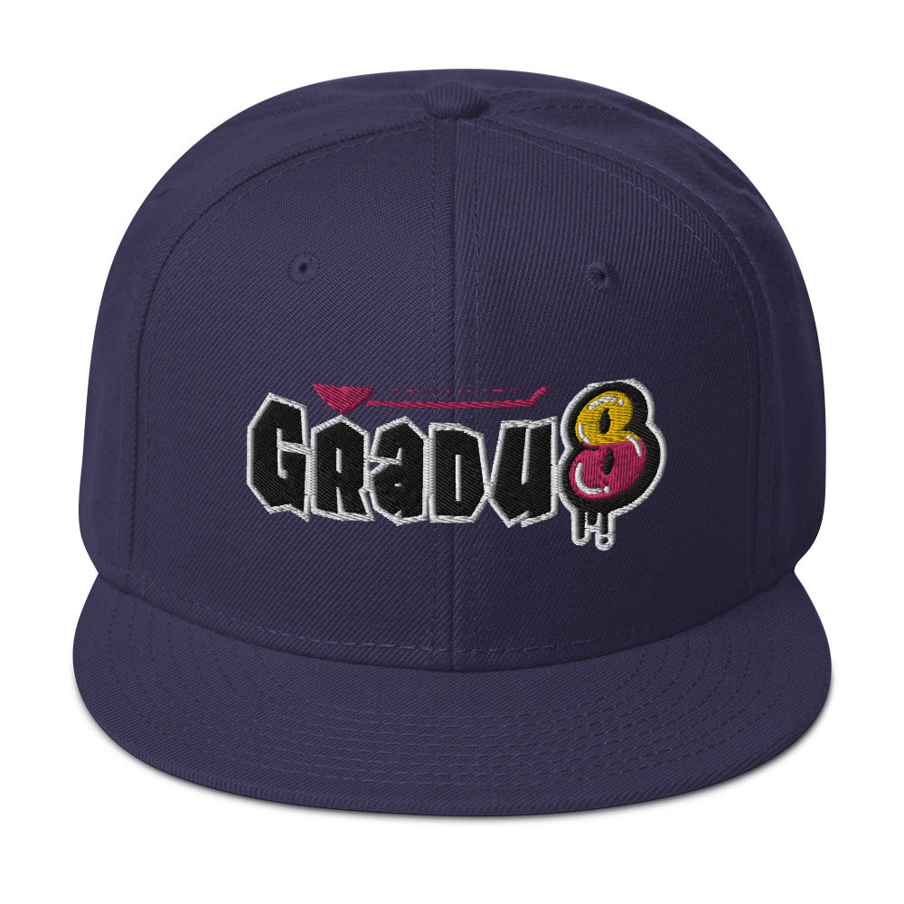 HTK GRADU8 SNAPBACK - (3D PUFF EMBROIDERY)