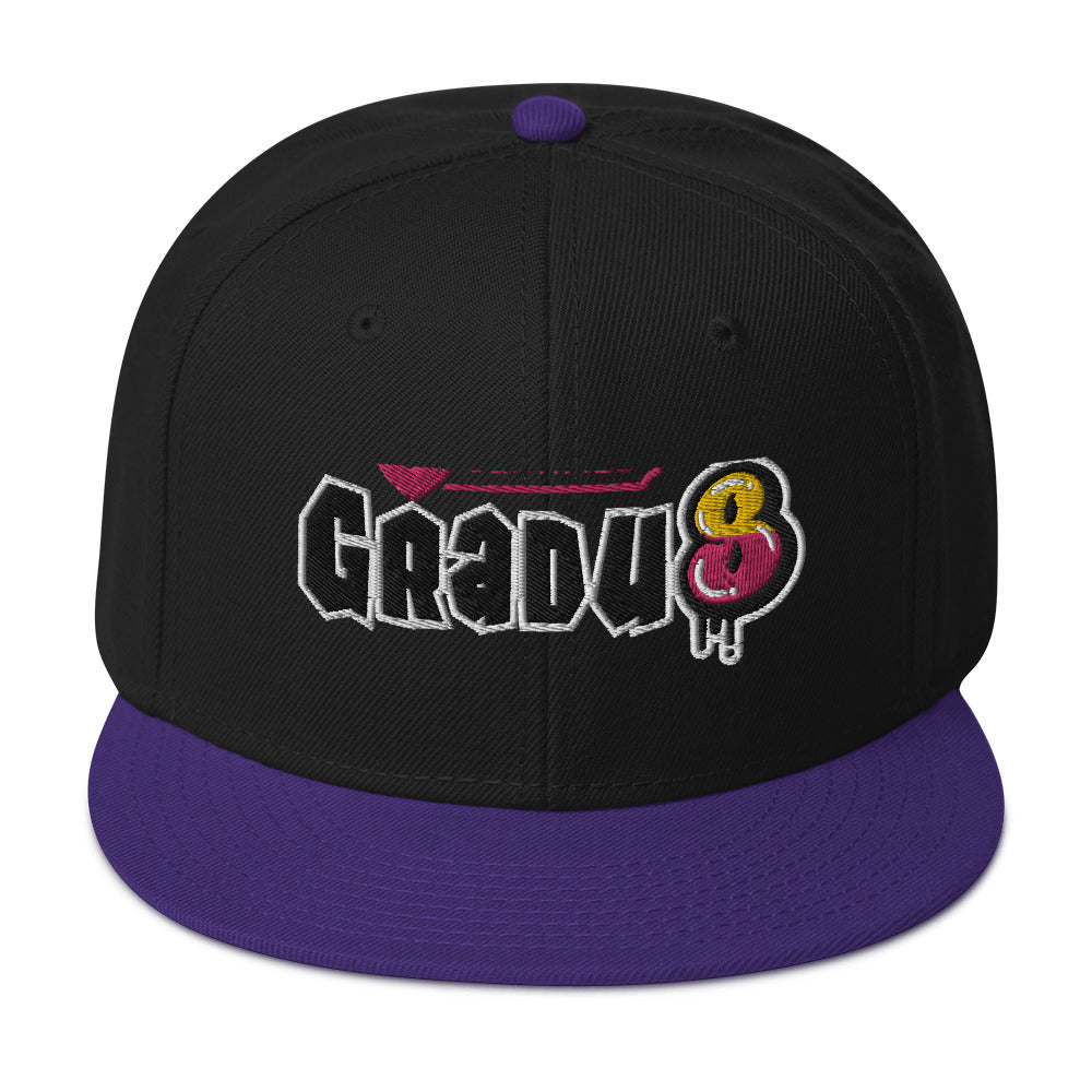 HTK GRADU8 SNAPBACK - (3D PUFF EMBROIDERY)