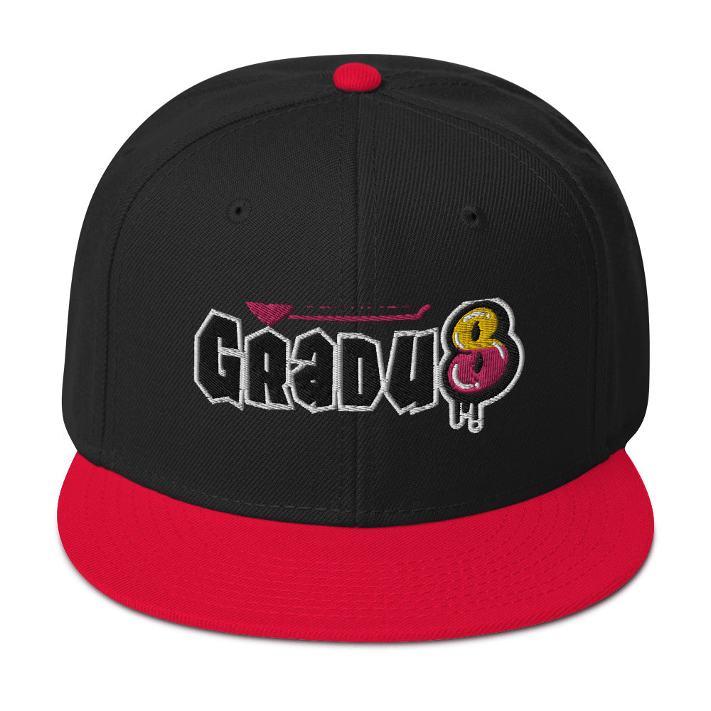 HTK GRADU8 SNAPBACK - (3D PUFF EMBROIDERY)