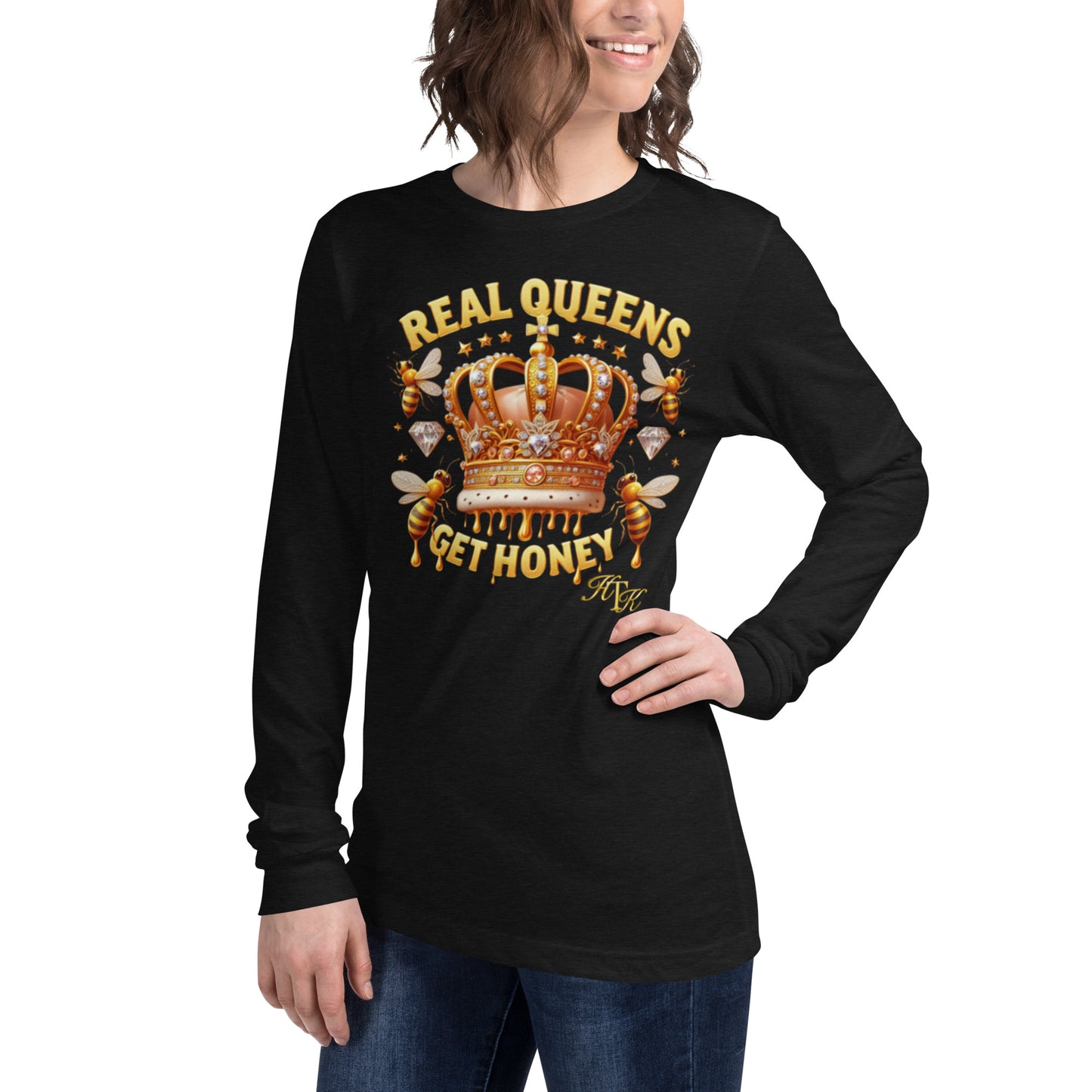 HTK REAL QUEEN BEES - Long Sleeve Tee