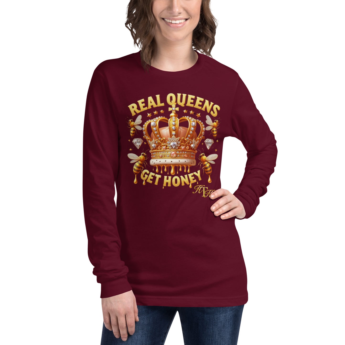 HTK REAL QUEEN BEES - Long Sleeve Tee