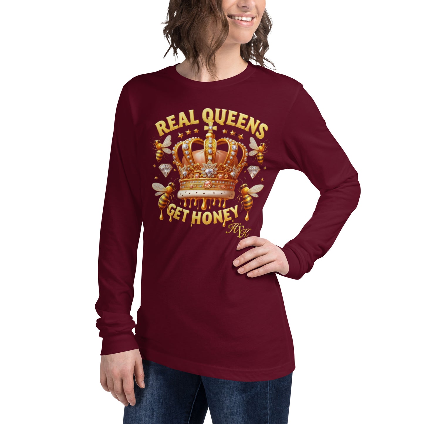 HTK REAL QUEEN BEES - Long Sleeve Tee