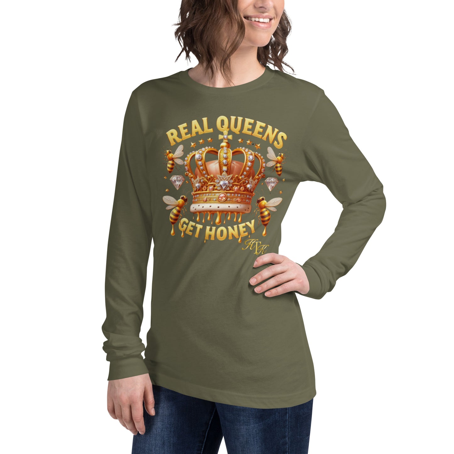 HTK REAL QUEEN BEES - Long Sleeve Tee