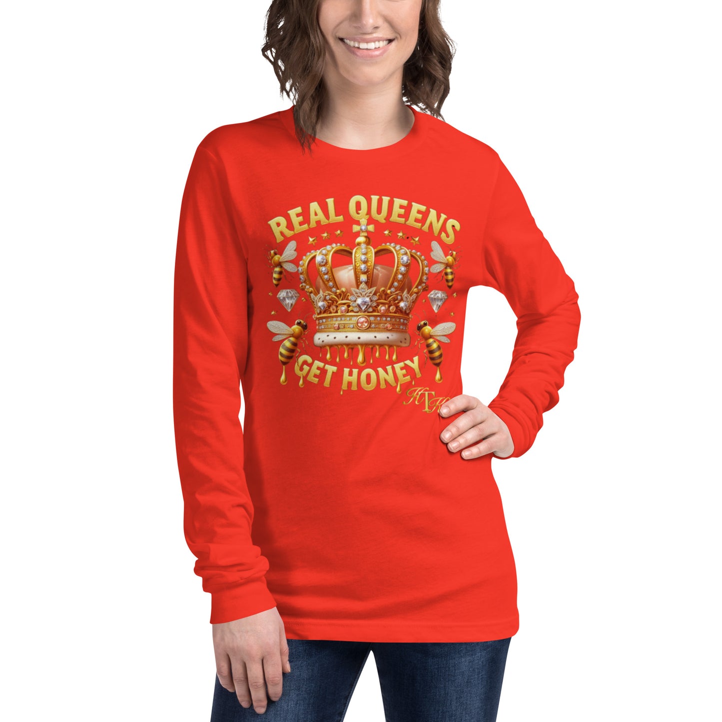 HTK REAL QUEEN BEES - Long Sleeve Tee