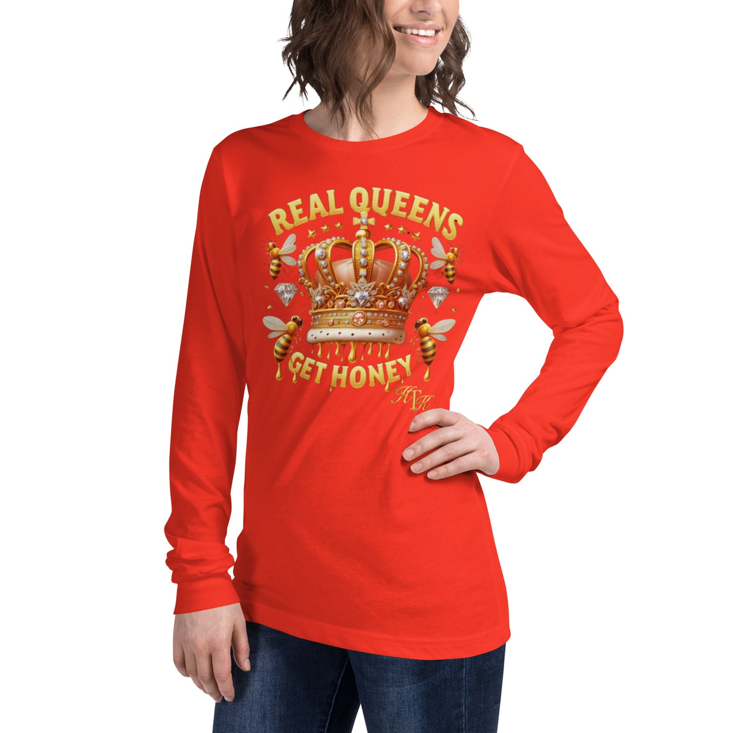 HTK REAL QUEEN BEES - Long Sleeve Tee