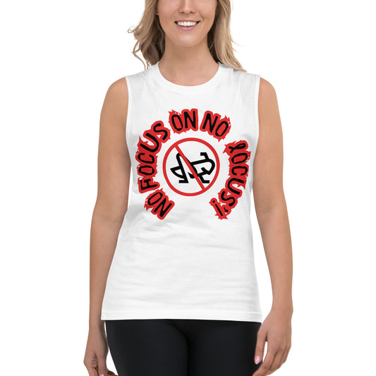 HTK NO LOCUS' UNISEX Muscle Shirt - Red