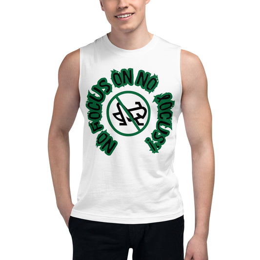 HTK NO LOCUS' UNISEX Muscle Shirt - Green