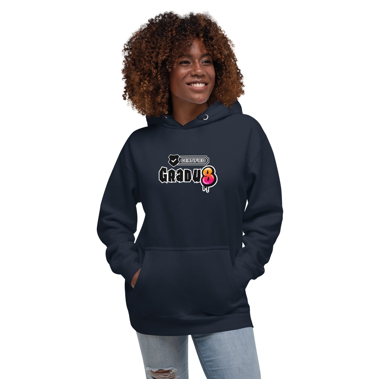 HTK GRADU8 HOODIE - BLACK CERTIFIED